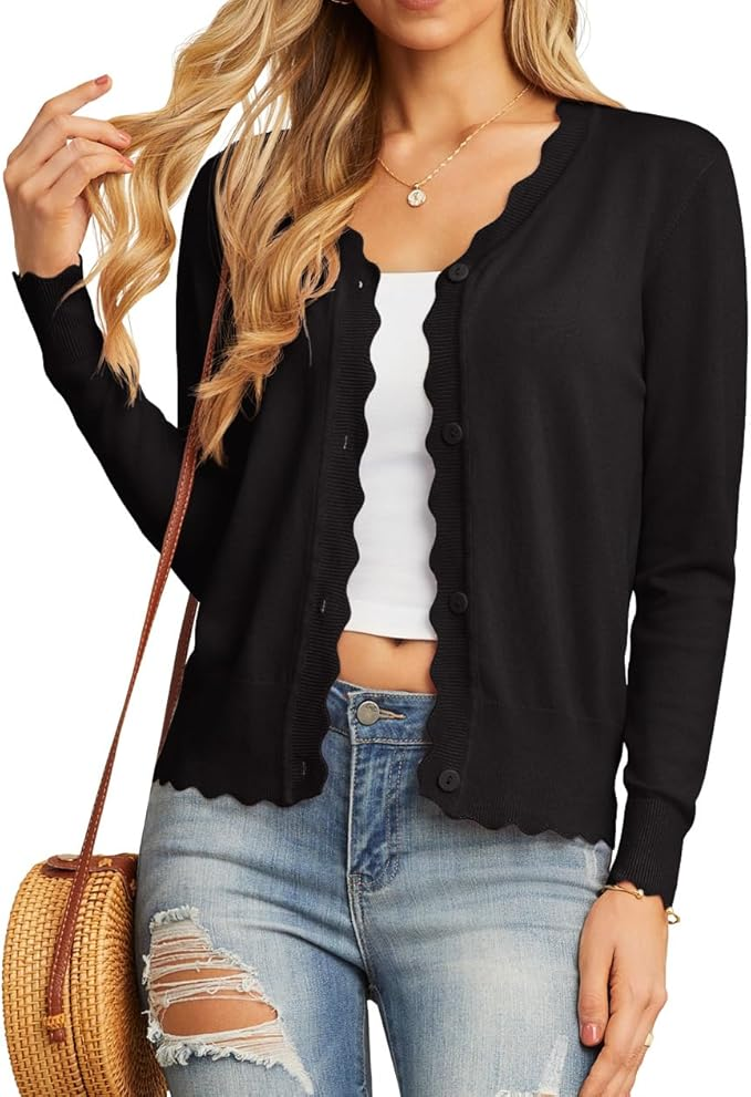 Women's Long Sleeve V-Neck Casual Autumn Knit Shirt/Blouse Solid 100% Polyester Anti-Pilling Covered Button Closure