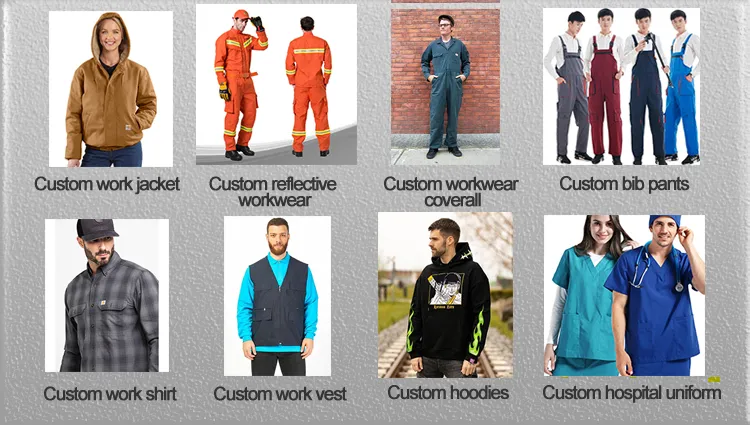 Cargo Work Pants Cotton Safety Work Clothing Pants