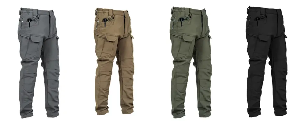 Winter fleece tactical pants
