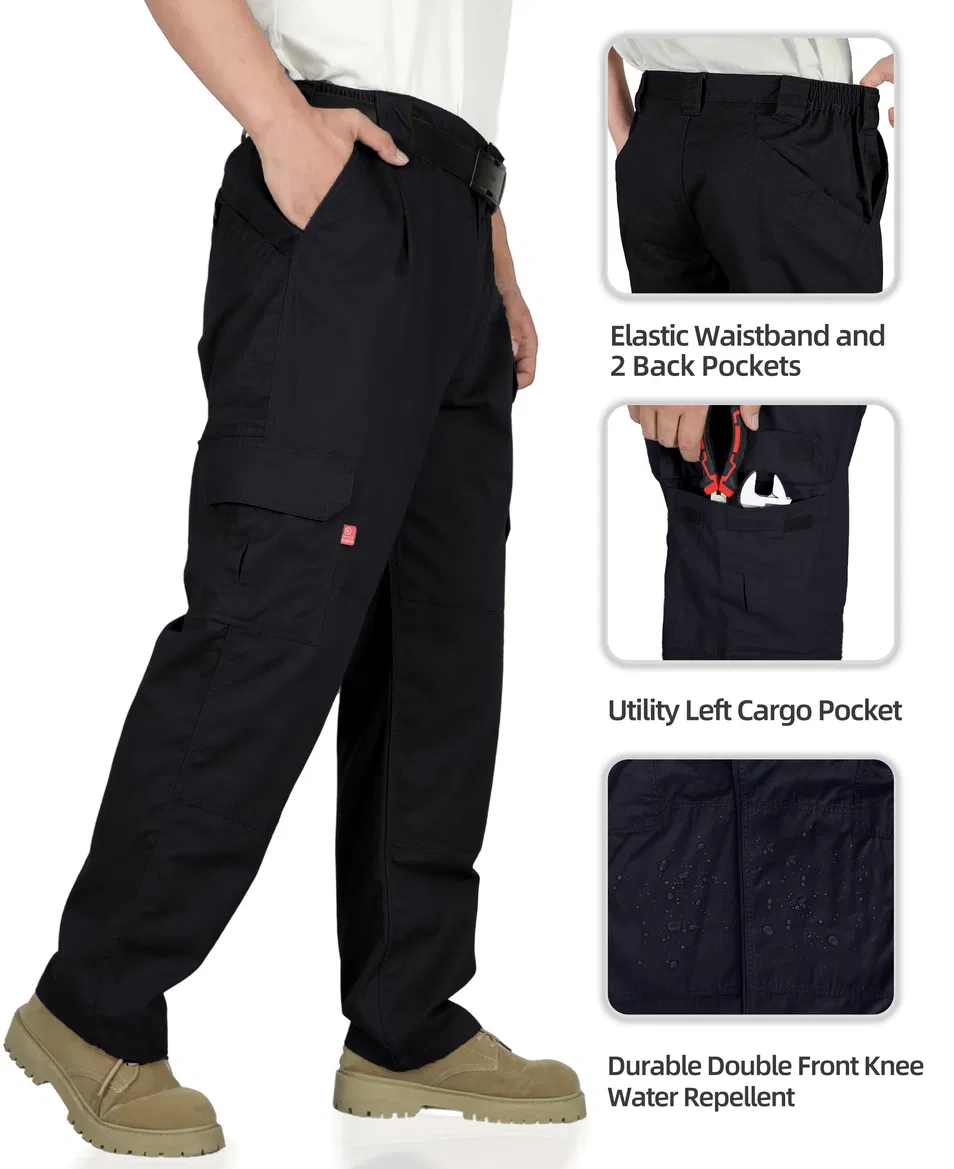 Industrial Fr Cargo Pants Designed for Demanding Work Environments UL Nfpa 2112 Certified