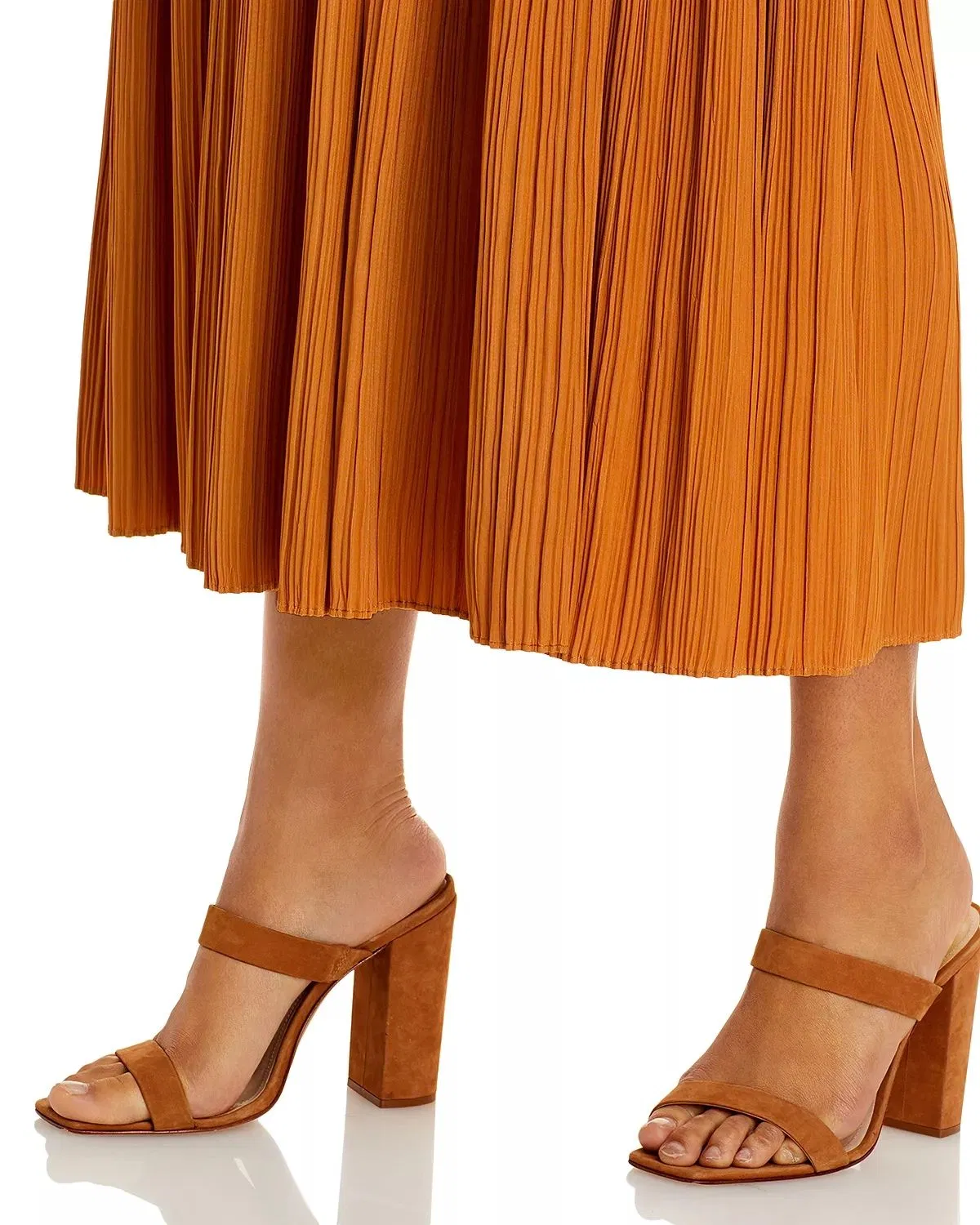 Latest Design for Wholesale High Quality Women Clothes Hot Sale Plain Pleated Chiffon Long Maxi Skirt Women