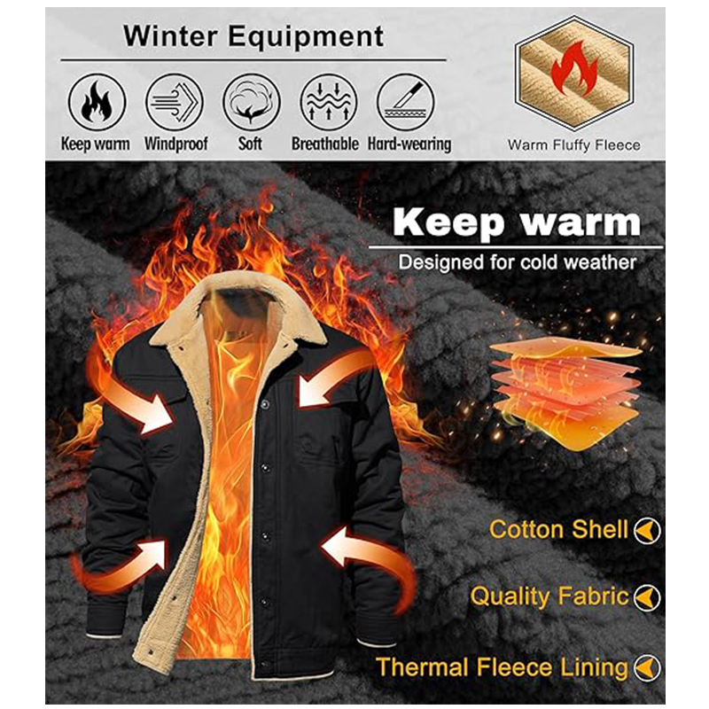 Men's Winter Jacket Detail 6