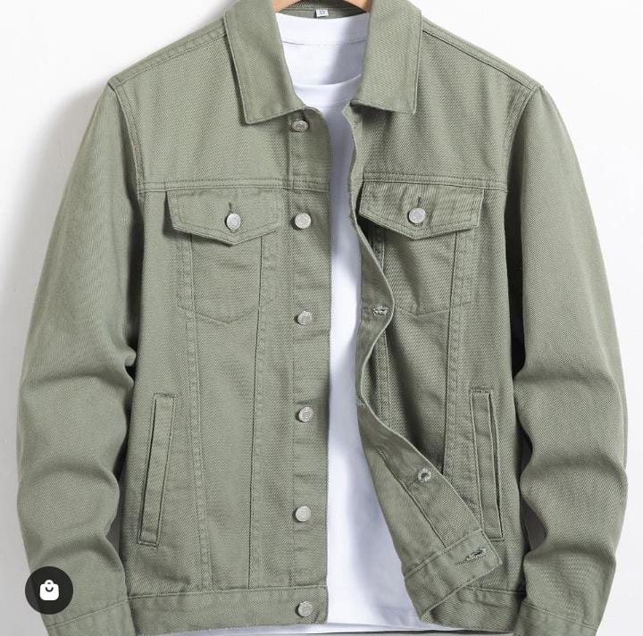 OEM Fashion Streetwear Denim Jacket 100% Cotton Quick Dry High Quality Custom Design Men Button Front