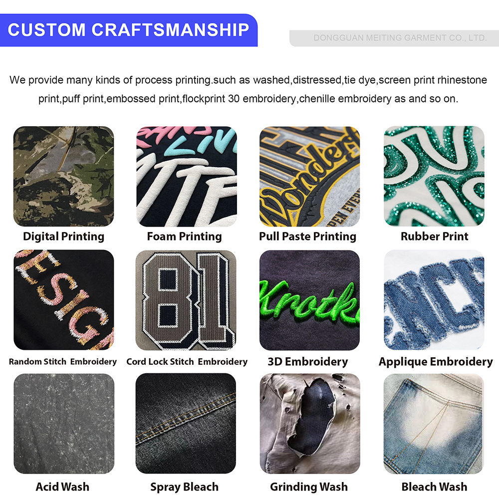 Mens Embroidered Streetwear Windproof Denim Jacket Winter Washed Turn Down Collar Custom OEM ODM Service