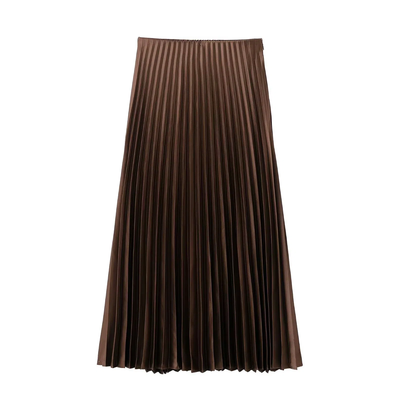 Custom Made Low MOQ Chic Fashion Casual Pleated Polyester Girl Skirt