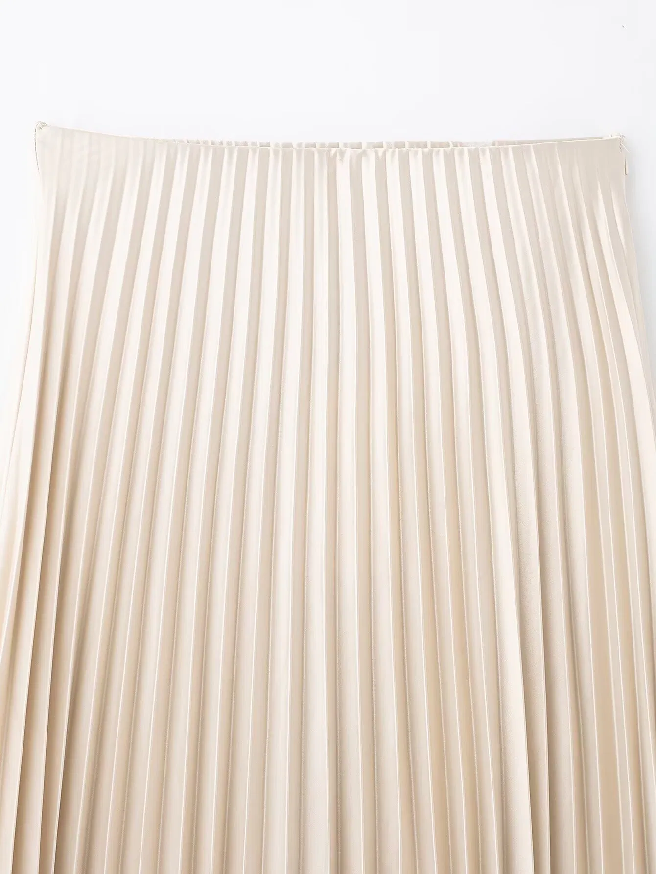 Custom Made Low MOQ Chic Fashion Casual Pleated Polyester Girl Skirt