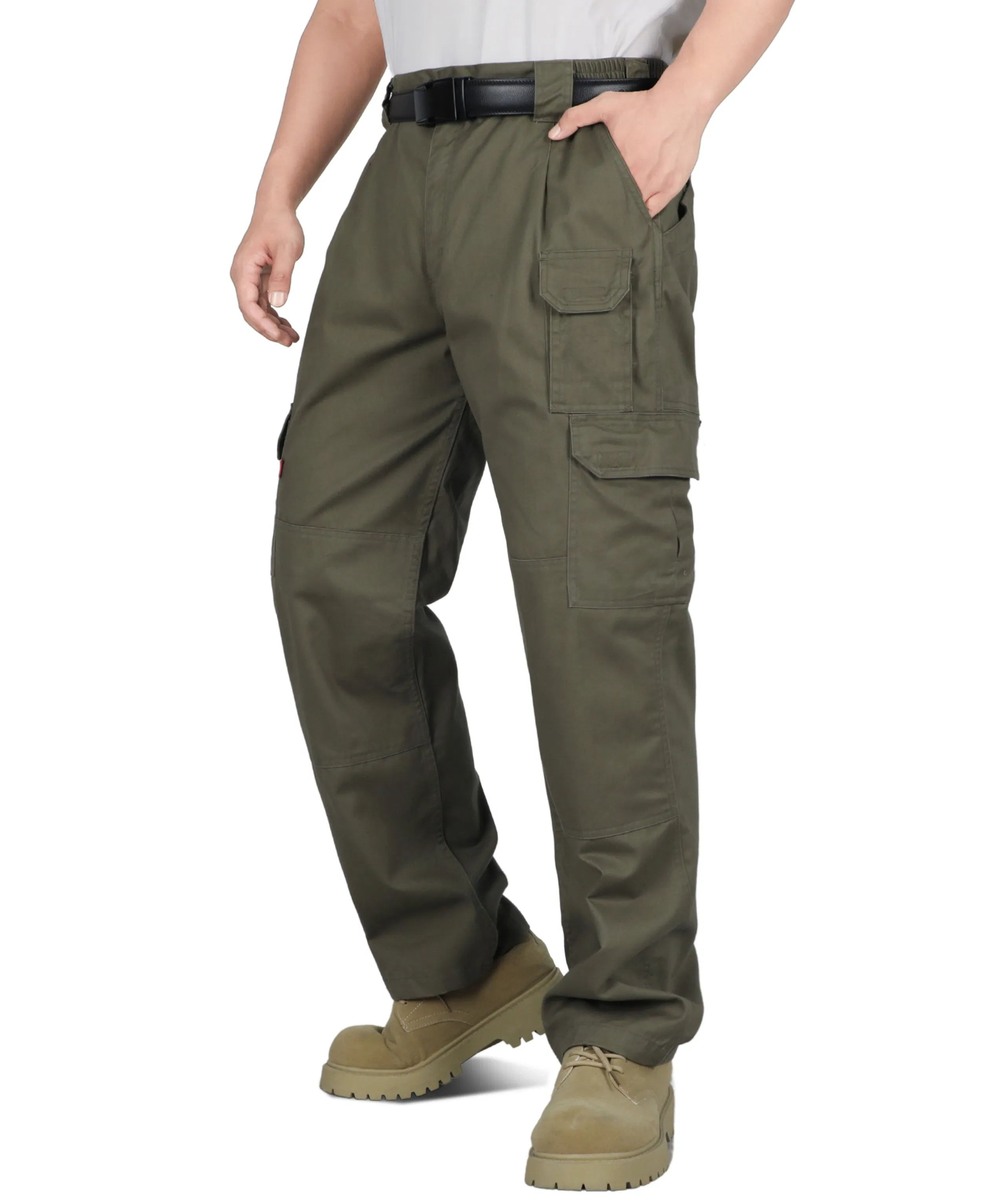 Industrial Safety Flame Resistant Cargo Pants for Hazardous Workplace Applications UL Certified