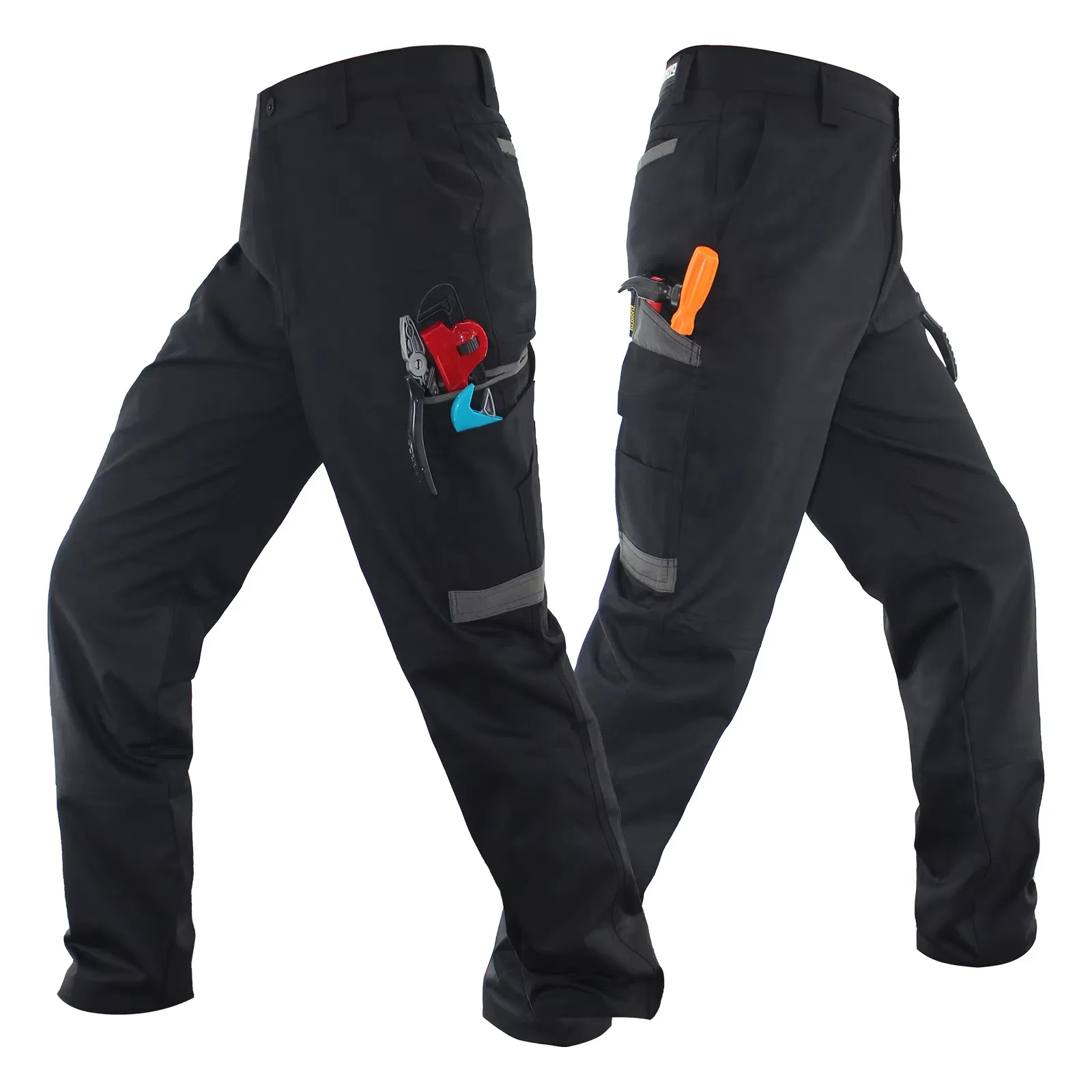 Cargo Work Pants Cotton Safety Work Clothing Pants