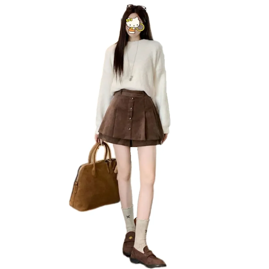 Pleated mini skirt photo 7