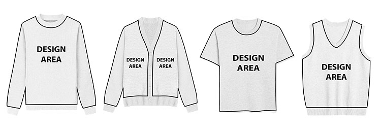 Custom Sweater Detail Preview