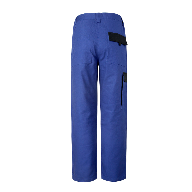 Customized Industrial Safety Work Wear Work Trousers with Multiple Pockets and Knee Pad Men's Construction Cargo Pants Safety Work Pants