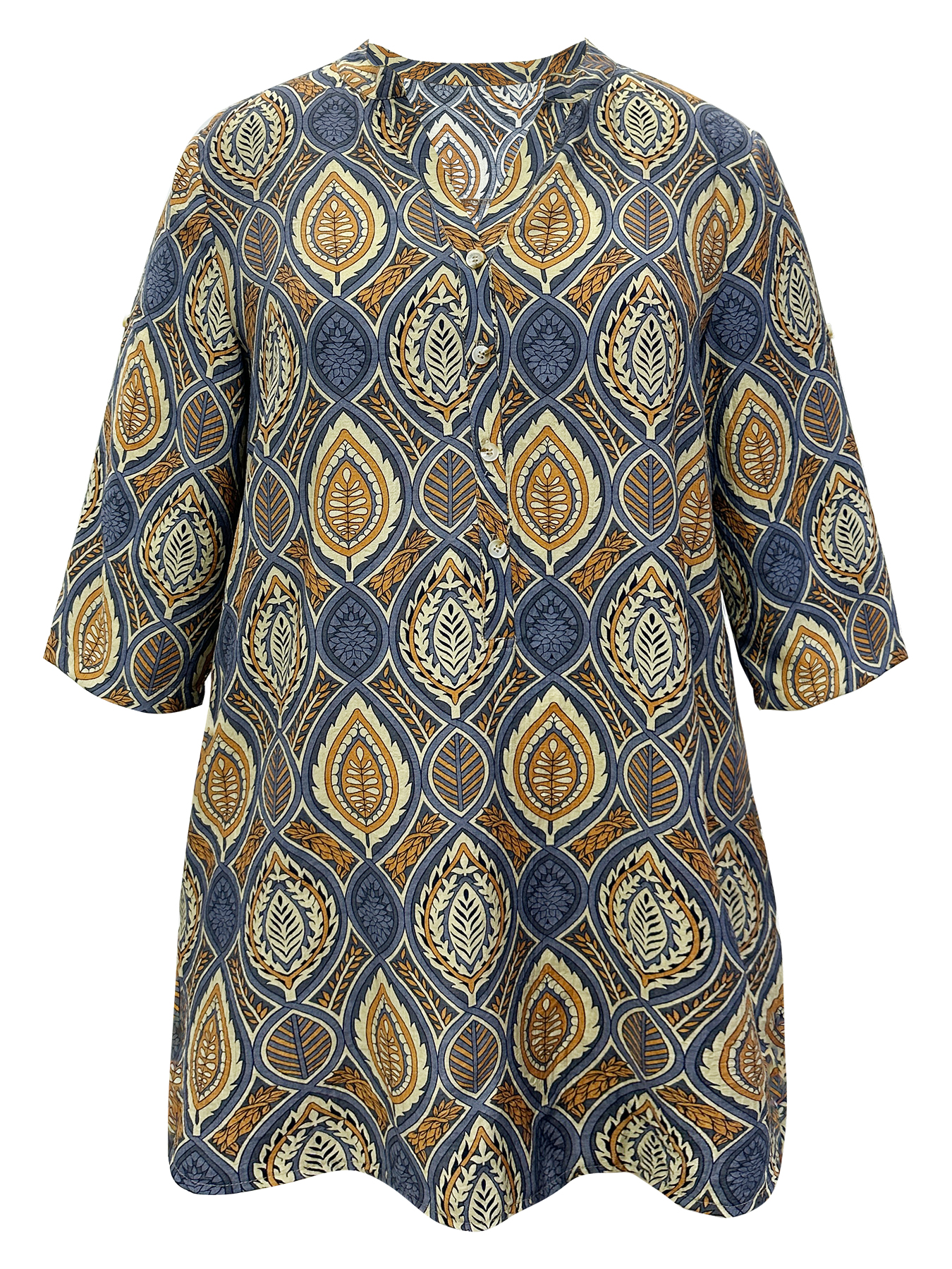 Women's Plus size Casual Blouse details 5