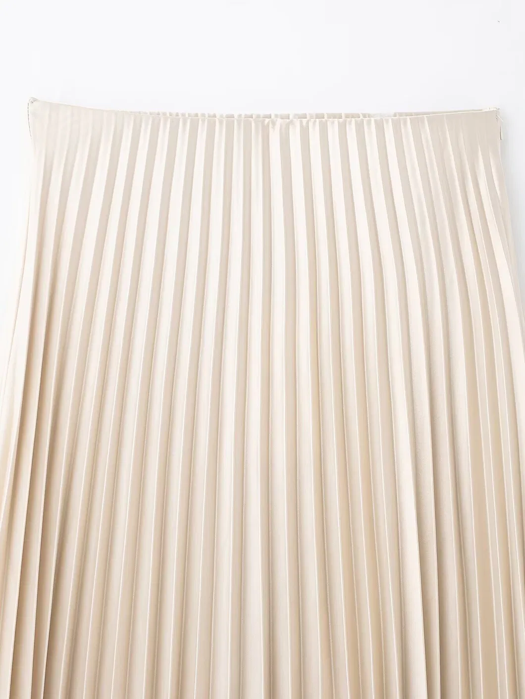Custom Made Low MOQ Chic Fashion Casual Pleated Polyester Girl Skirt