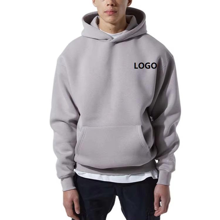 New Arrival High Quality Hoodie 450g Fleece Eco-Friendly Windproof Unisex Winter Customized Solid Color Hoodies With Logo