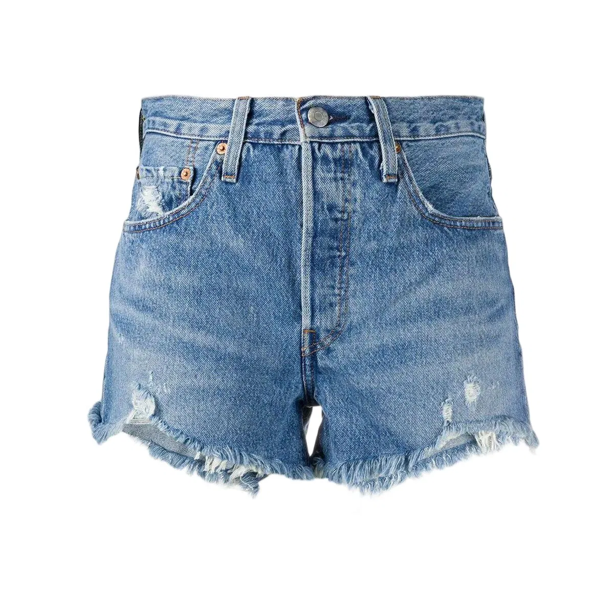 Customized Short-Style Fringed Women's Fashionable Casual Sexy Breathable Denim Shorts