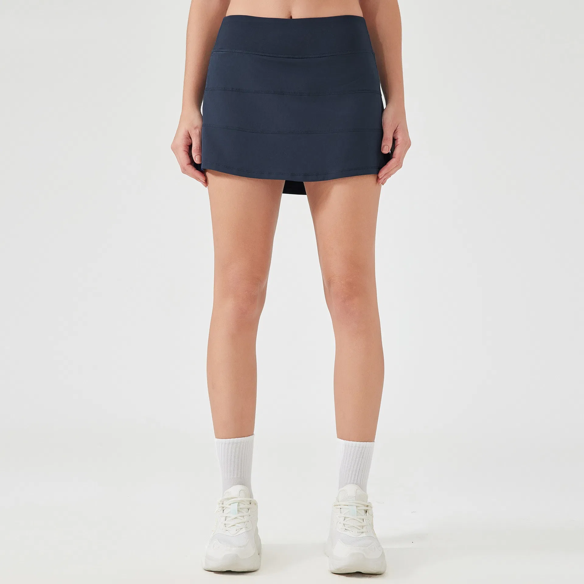 Sports Cool High-Rise Pleated Tennis Skirt Fitness Yoga Wear Workout Clothing Clothing Clothes Fashion
