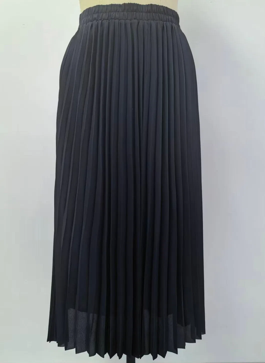 Ladies Casual Pleated Skirt Styling