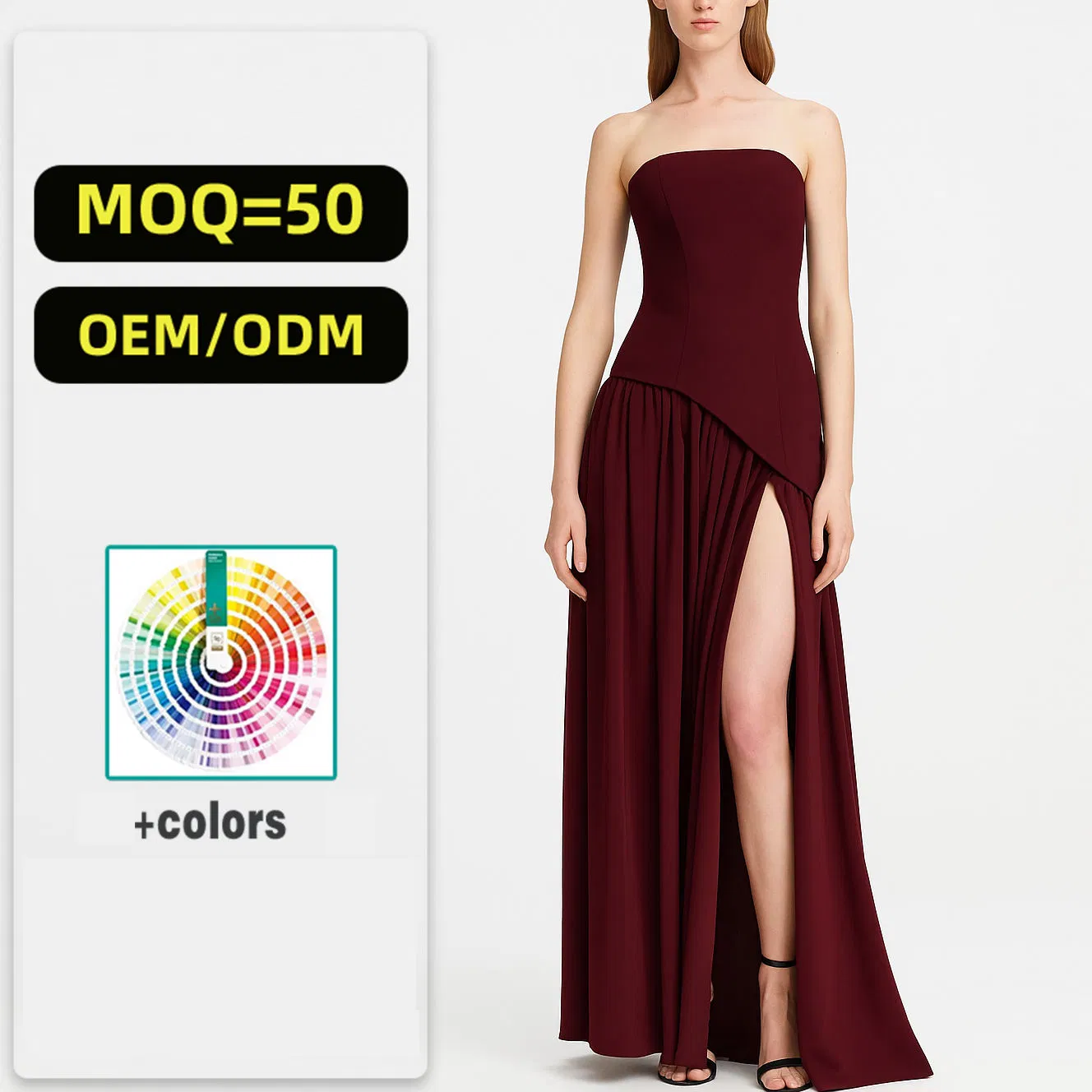 Elegant Custom Silk Evening Dresses for Summer Weddings