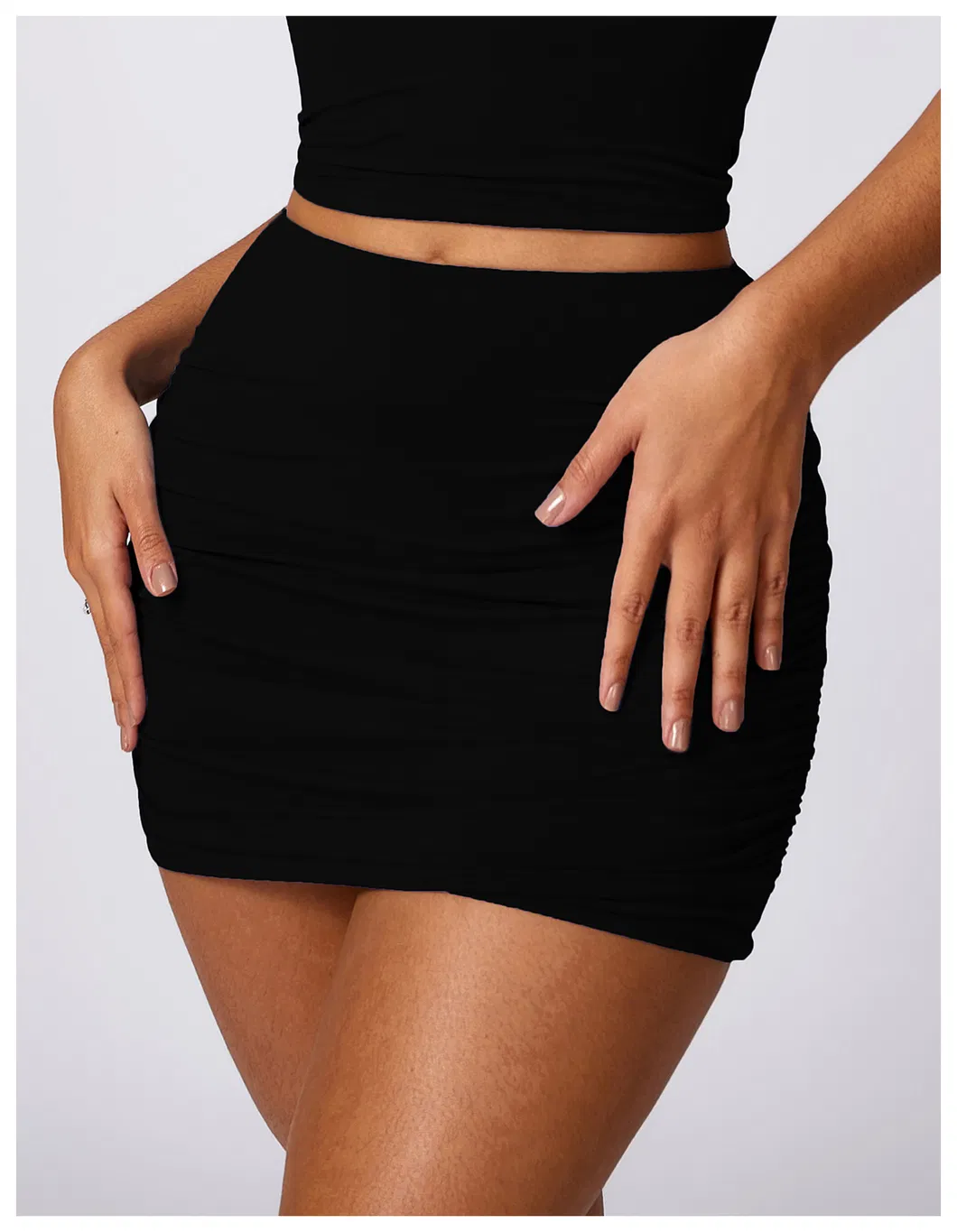 Women High-Waist Pleated Tennis Skirt Lightweight Athletic Golf Skorts Skirts