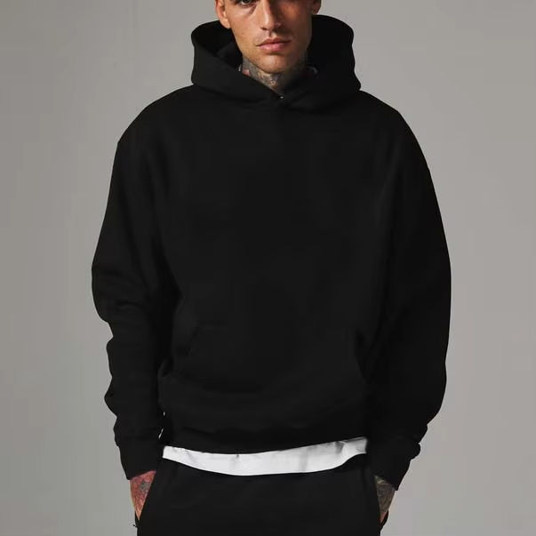 New Arrival High Quality Hoodie 450g Fleece Eco-Friendly Windproof Unisex Winter Customized Solid Color Hoodies With Logo