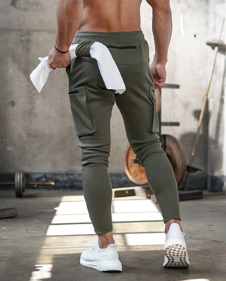 Cargo Camouflage Sweat Pants View 3