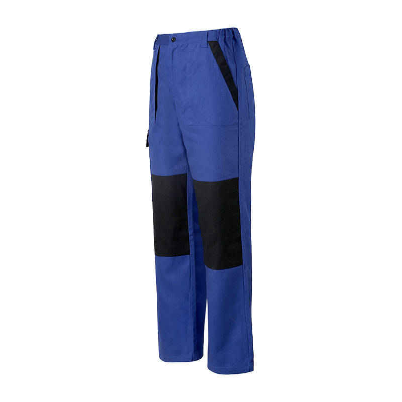 Customized Industrial Safety Work Wear Work Trousers with Multiple Pockets and Knee Pad Men's Construction Cargo Pants Safety Work Pants