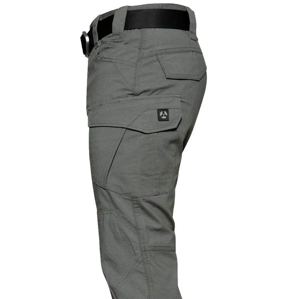 Mens Tactical Fishing Pants Outdoor Hiking Cargo Pants Casual Work Trousers