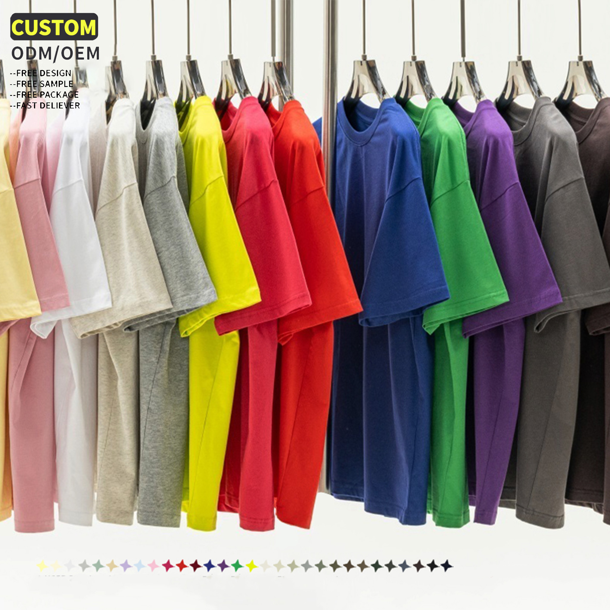 Wholesale Men's T Shirt Supplier Clothes Custom Graphic Silk ScreenPrint Digital Logo Tshirt Brand 100% Cotton T-Shirt for Men