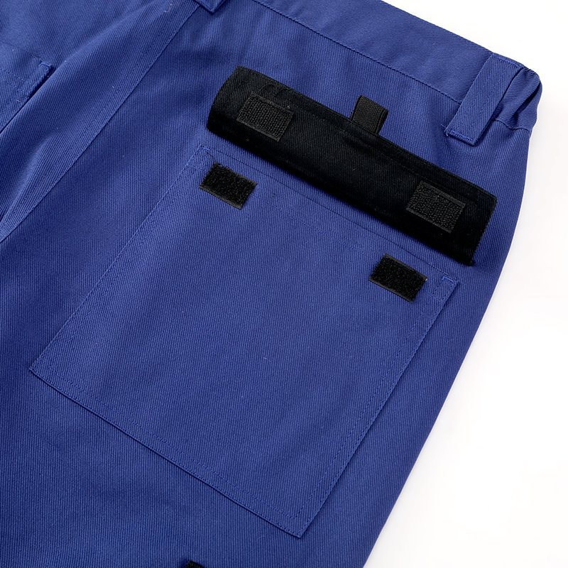 Customized Industrial Safety Work Wear Work Trousers with Multiple Pockets and Knee Pad Men's Construction Cargo Pants Safety Work Pants