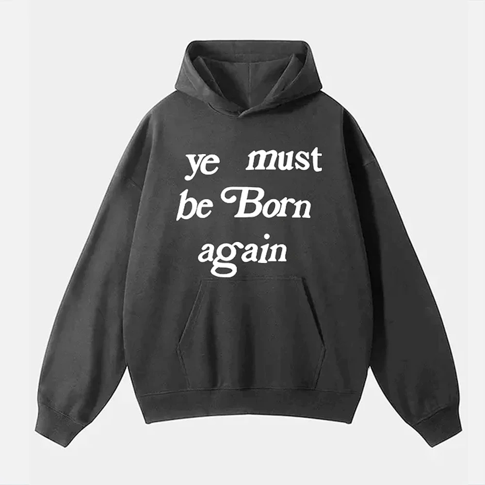 Unisex Oversized Graphic Fleece Hoodie