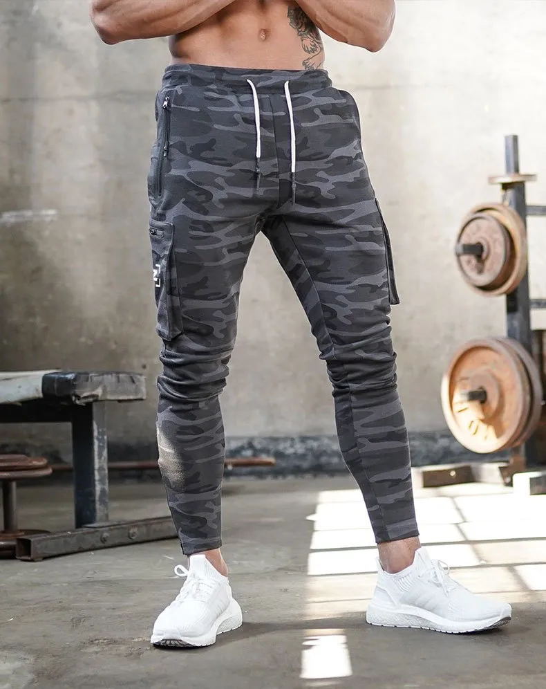 Cargo Camouflage Sweat Pants View 5
