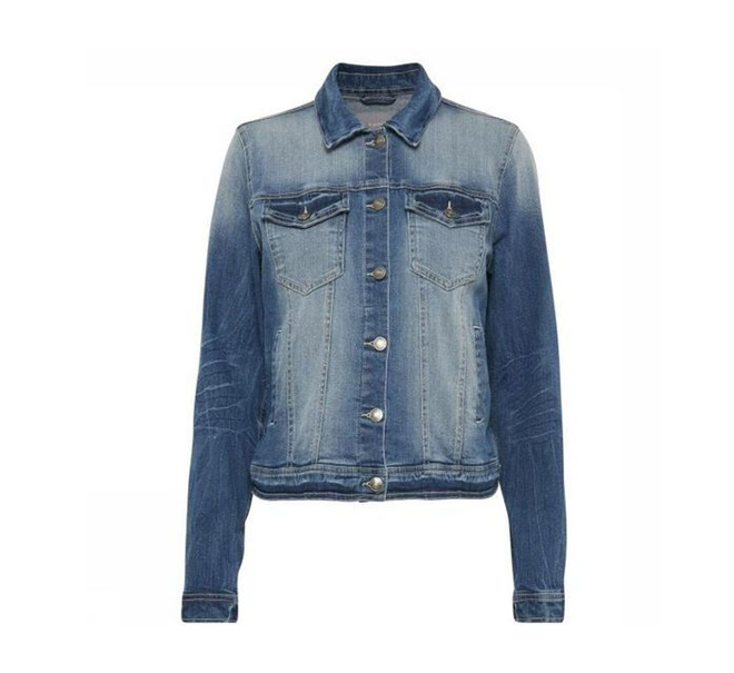 Women's Washed Denim Jacket 100% Cotton Vintage Distressed Trucker Jacket Casual Breathable Slim Fit Winter Outdoor Single
