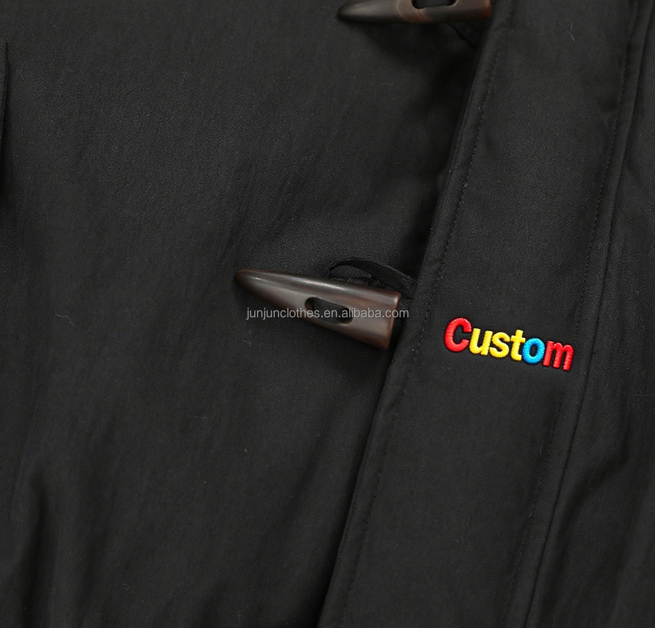 Factory Direct Sale Retro Design Washed Keep Warm Winter Coat Thickened Fur Collar Men's Windproof Cotton Padded Jacket