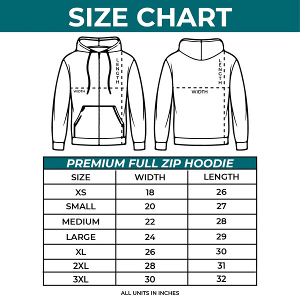 Denim Jacket Size Chart Guidance