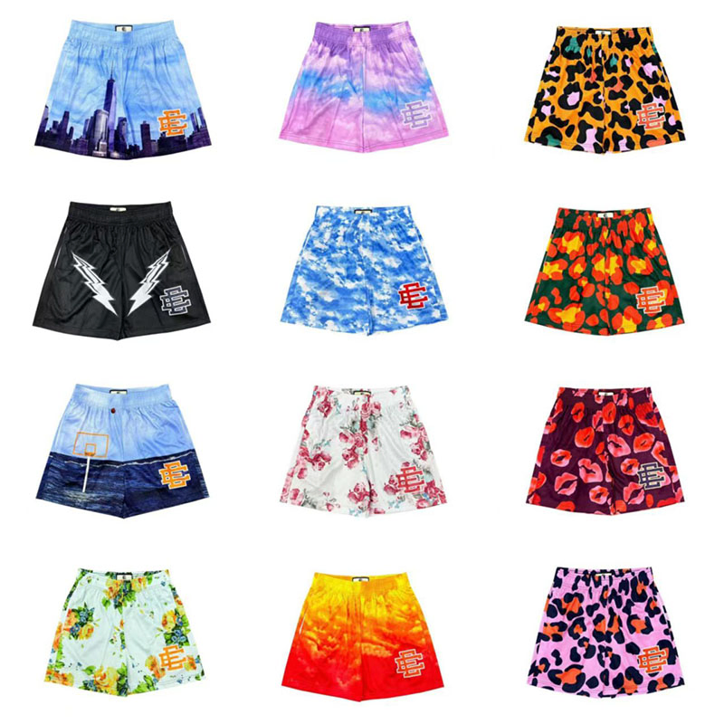 Hellstar Cotton Shorts with Denim Tears Print Essentials and Style Trend Wholesale