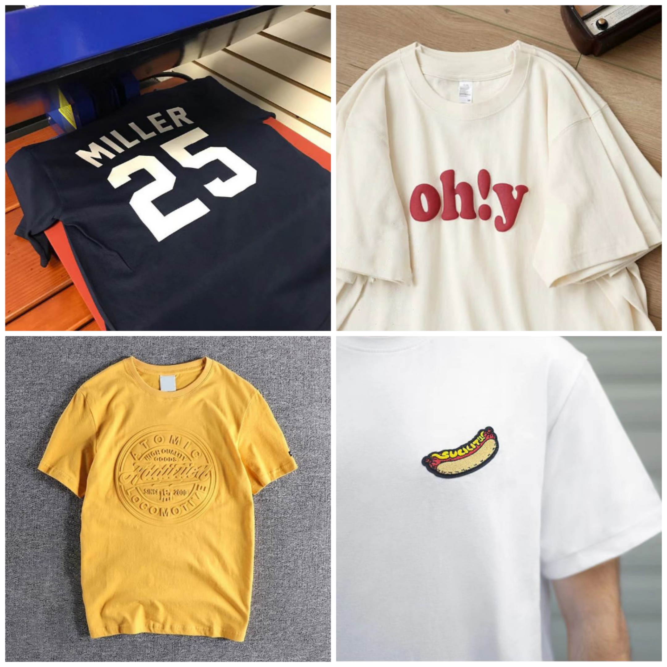 Wholesale High Quality 230gsm Plain Unisex T-shirt White Printed T Shirt 100% Cotton Custom T Shirt For Men