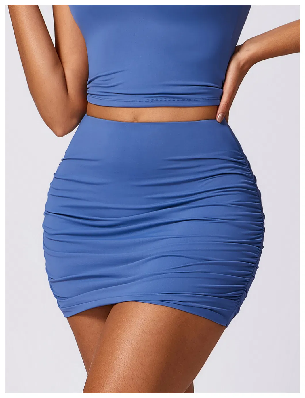 Women High-Waist Pleated Tennis Skirt Lightweight Athletic Golf Skorts Skirts