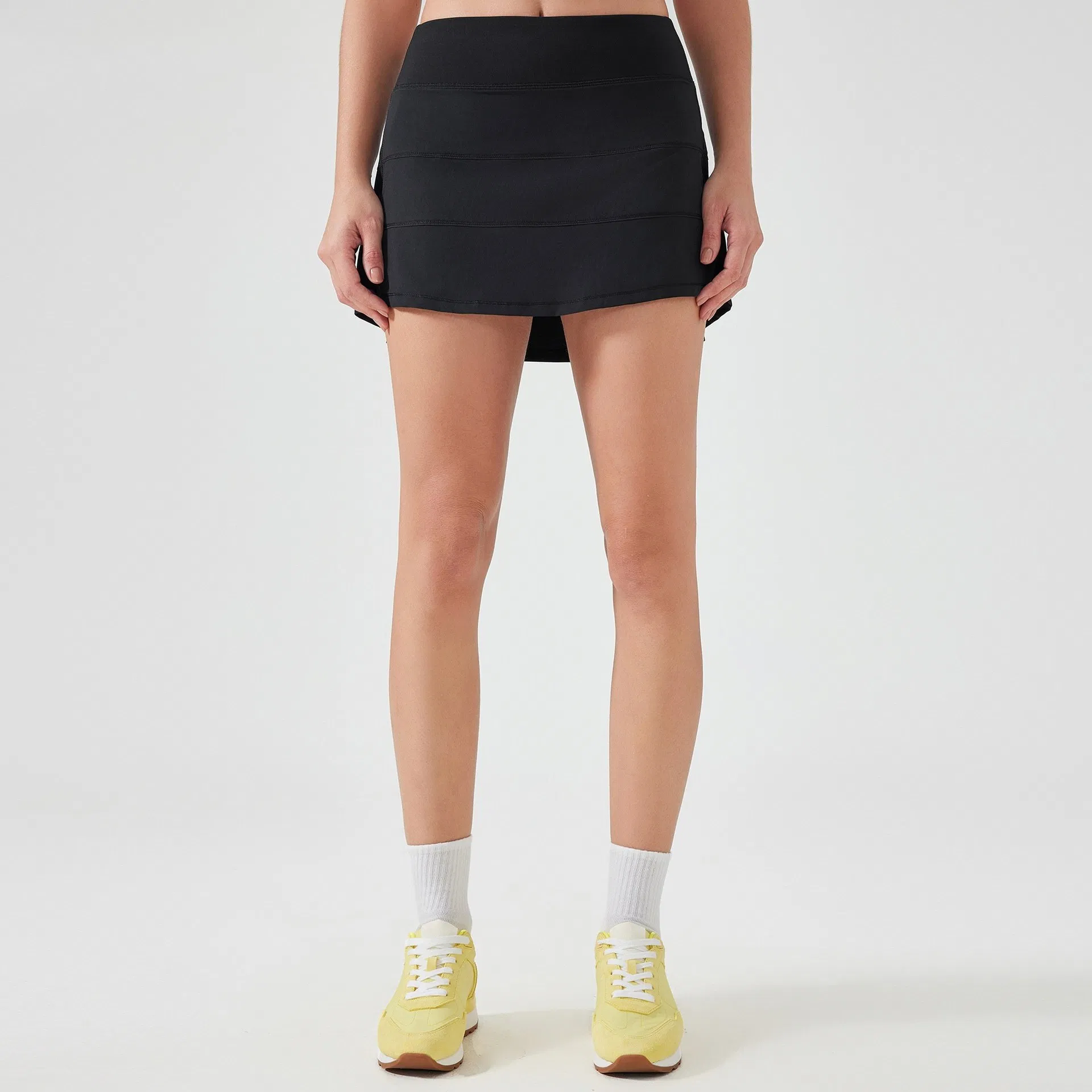 Sports Cool High-Rise Pleated Tennis Skirt Fitness Yoga Wear Workout Clothing Clothing Clothes Fashion