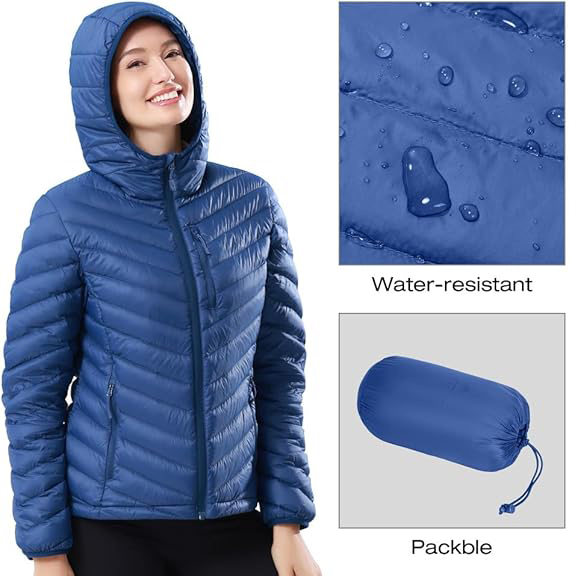 Customized Packable Puffer Jacket Showcase