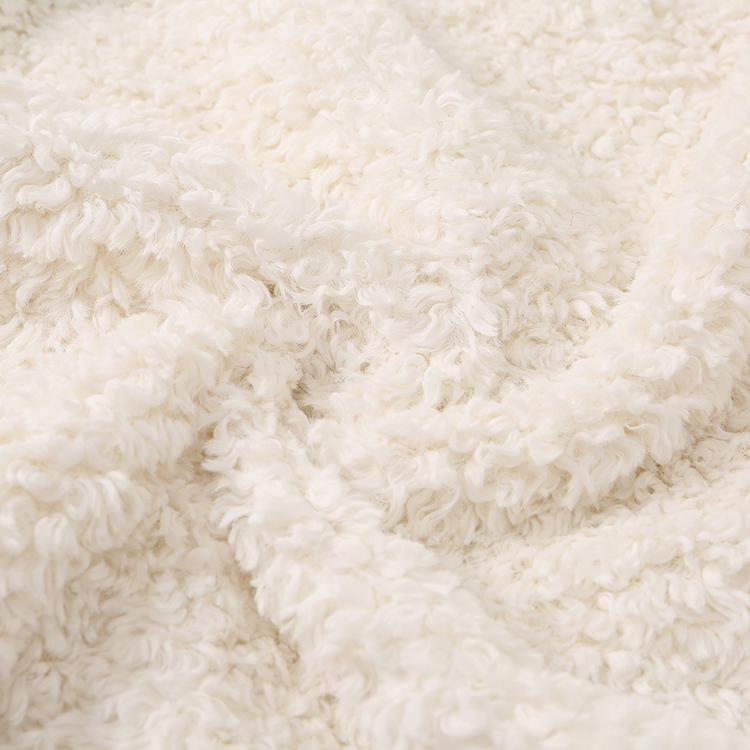 Faux Fur Coat Detail View 5
