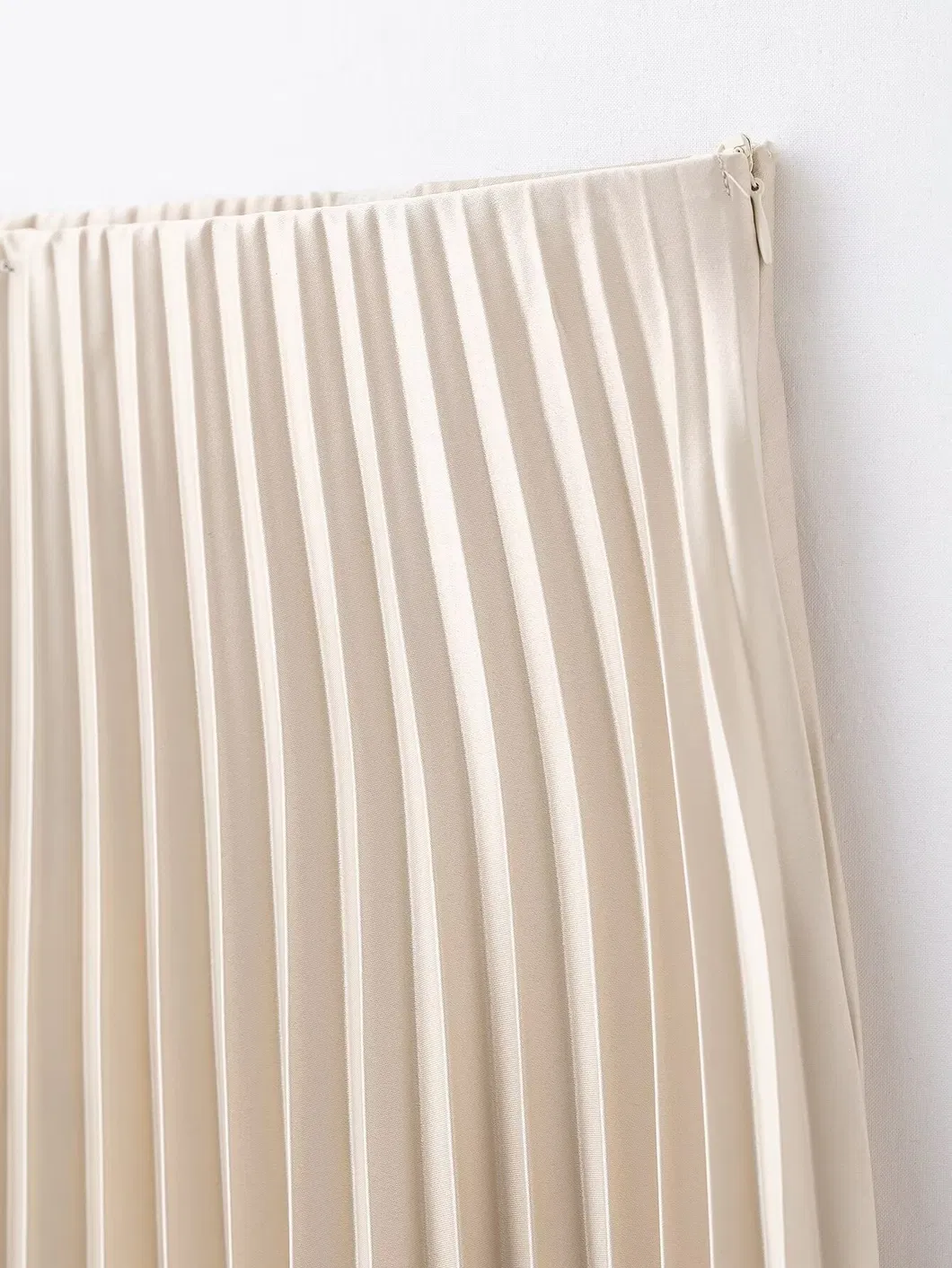 Custom Made Low MOQ Chic Fashion Casual Pleated Polyester Girl Skirt