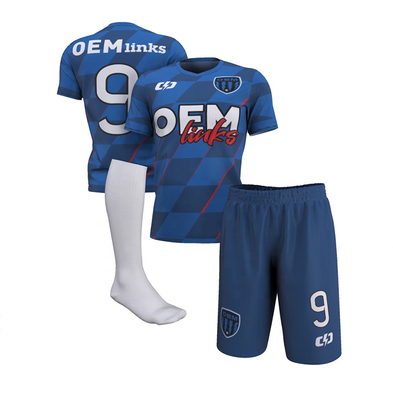 Custom Men's Soccer Wear Breathable Soccer Jersey Football Shirts For Men Football T-shirt Football Jersey Soccer Jerseys
