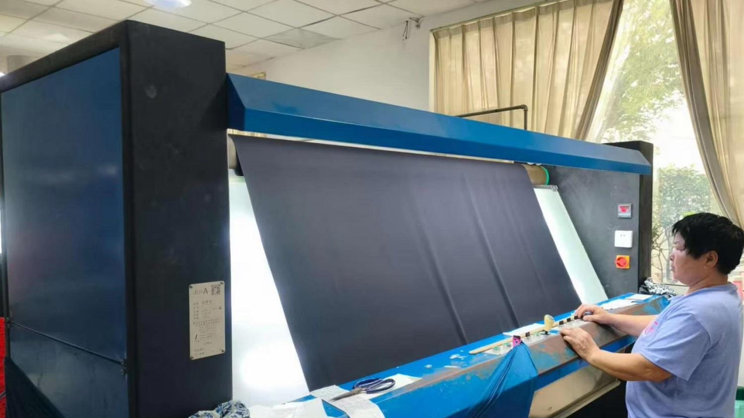 Cloth Inspecting at Orap Clothing Factory
