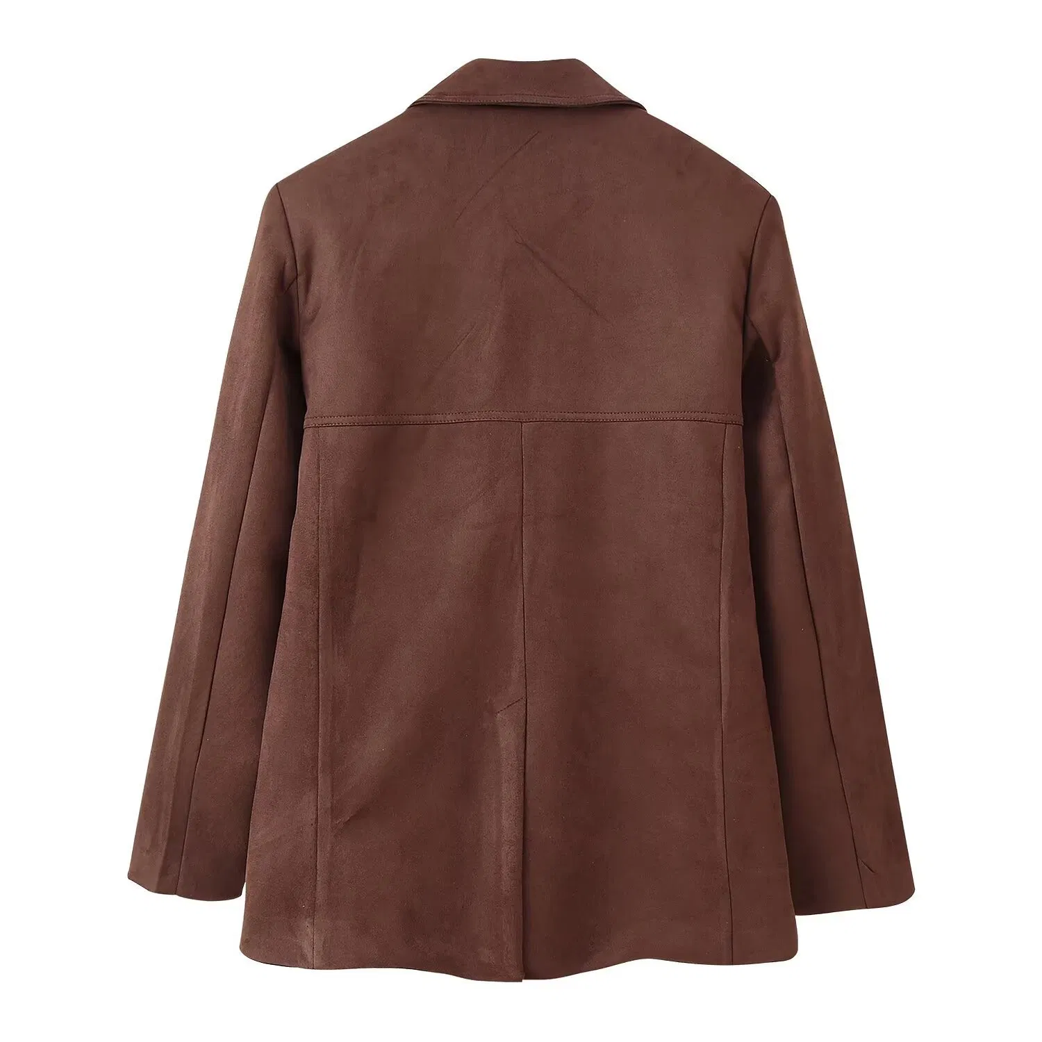Custom Suede Blazer Perfect for Women's Casual Chic Looks