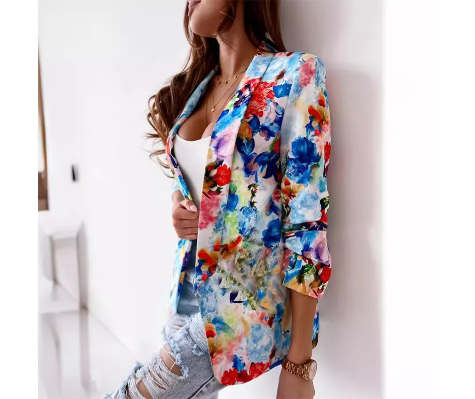 Women's Casual Blazer Detail 7