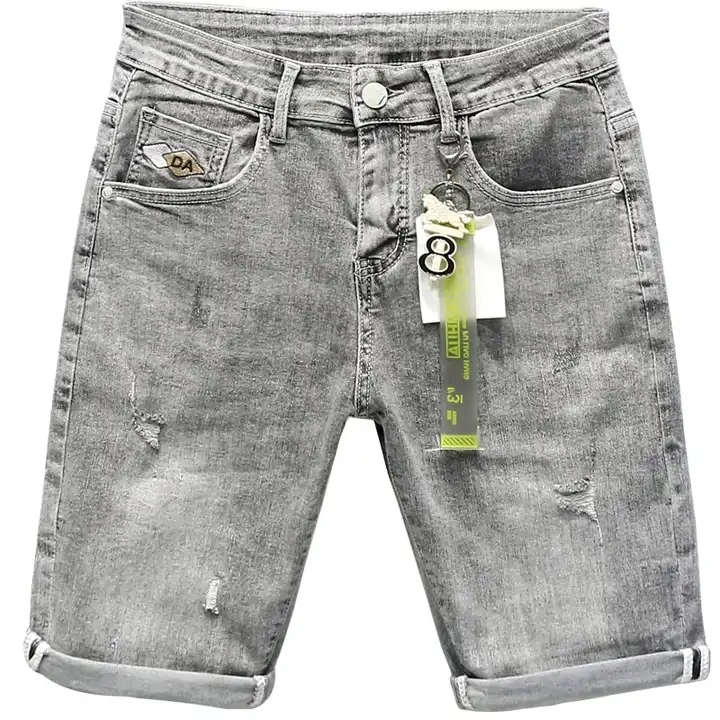 Casual Men's Summer Denim Straight Shorts