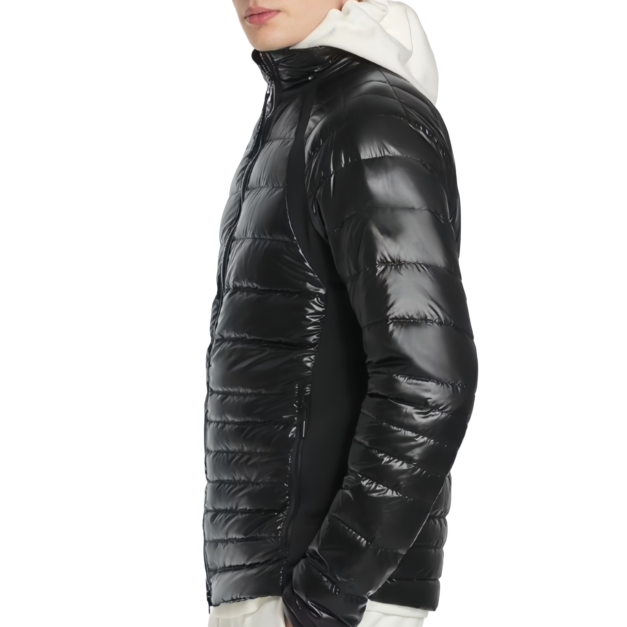 Custom Logo Wholesale Light Warm Jacket Blank Winter Ultra Light Down Puff Filled Down Puffer Cotton Men's Jackets Coat