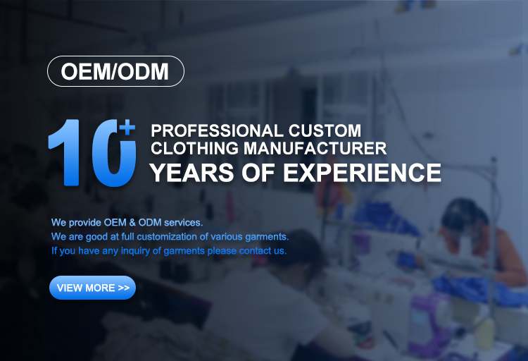 OEM ODM Clothing Factory Banner