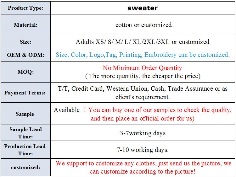 Custom Sweater Fabric and Material Details
