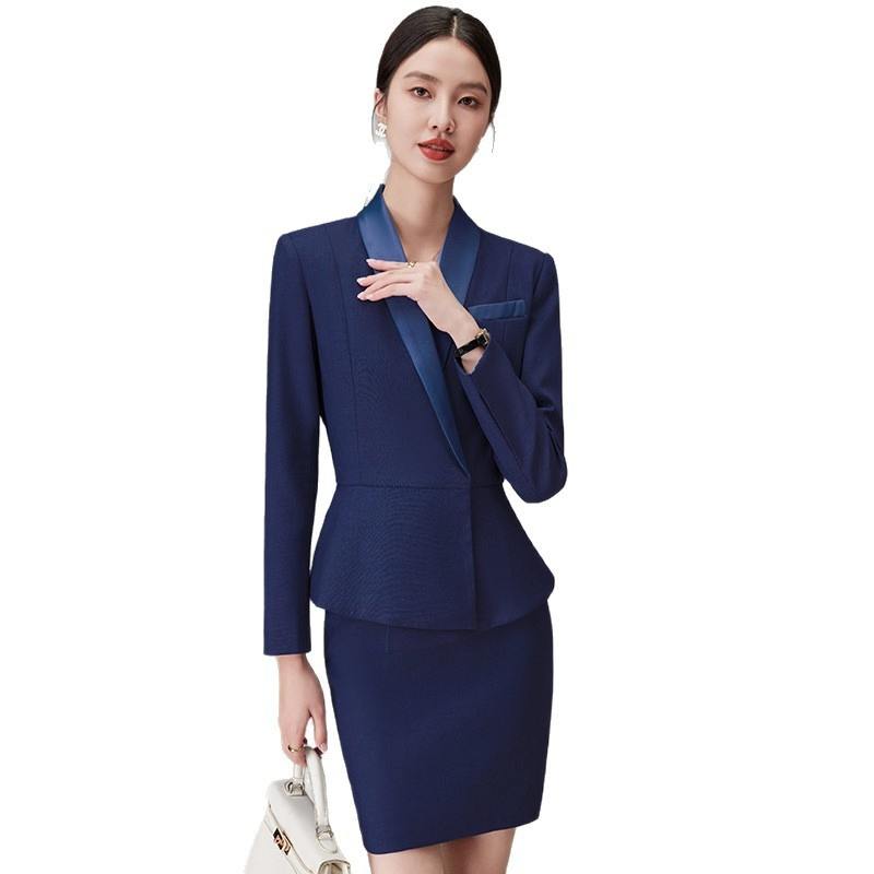 Faux Flap Pocket Detail Smart Casual Friday Campus Friendly Women Blazer
